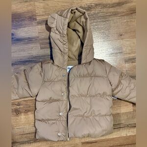 Baby Tan Puffer Jacket